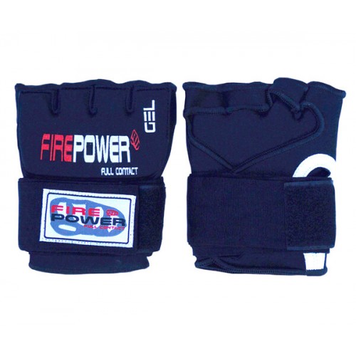 Бинт-перчатки FirePower FPHW5 (Гелевая) (L/XL) Черные