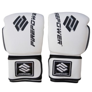 Боксерские перчатки FirePower FPBG2N (20oz) Белые