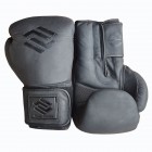 Боксерские перчатки FirePower FPBG2M (14oz) Черные матовые