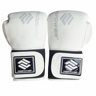 Боксерские перчатки FirePower FPBG2N (10oz) Белые Матовые Боксерские перчатки FirePower FPBG2N (10oz) Белые Матовые