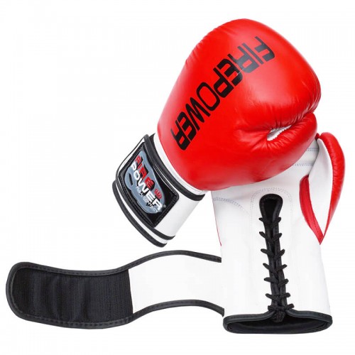 Боксерские перчатки FirePower FPBG10 (12oz) Красные