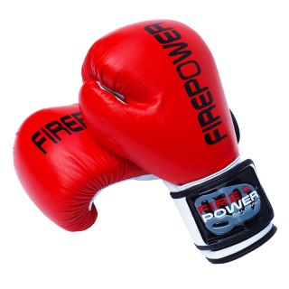 Боксерские перчатки FirePower FPBG10 (10oz) Красные