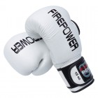 Боксерские перчатки FirePower FPBG10 (10oz) Белые