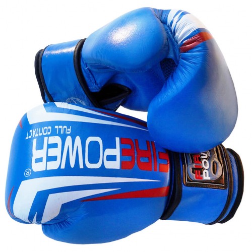 Боксерские перчатки FirePower FPBG12 (12oz) Синие