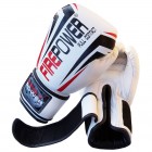 Боксерские перчатки FirePower FPBG12 (14oz) Белые
