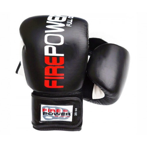 Боксерские перчатки FirePower FPBG2 (10oz) Черные