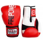 Боксерские перчатки FirePower FPBG2 (14oz) Красные