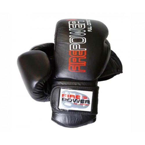 Боксерские перчатки FirePower FPBG4 (10oz) Черные