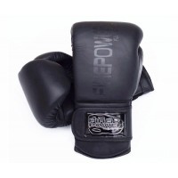 Боксерские перчатки FirePower FPBG4 (10oz) Черные матовые