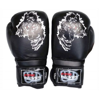 Боксерские перчатки FirePower FPBG5 Wolf (14oz) Черные