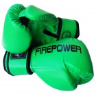 Боксерские перчатки FirePower FPBGА11 (12oz) Салатовые