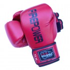Боксерские перчатки FirePower FPBGА11 (10oz) Красные