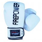 Боксерские перчатки FirePower FPBGА11 (10oz) Белые