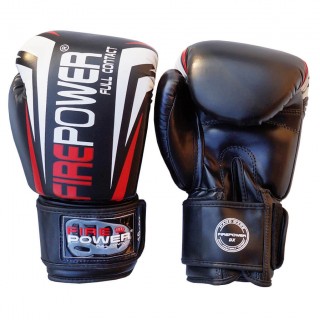 Боксерские перчатки FirePower FPBGА12 (10oz) Черные