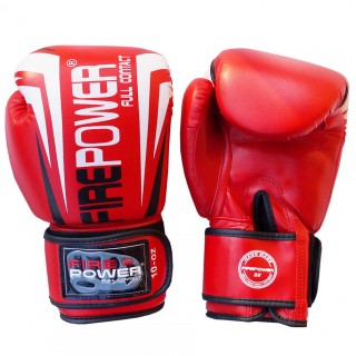 Боксерские перчатки FirePower FPBGА12 (10oz) Красные