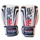 Боксерские перчатки FirePower FPBGА12 (14oz) Белые