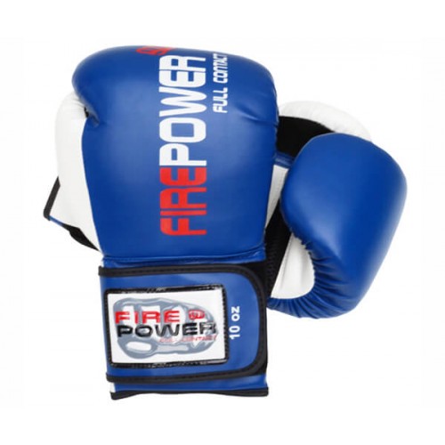 Боксерские перчатки FirePower FPBGA2 (8oz) Синие
