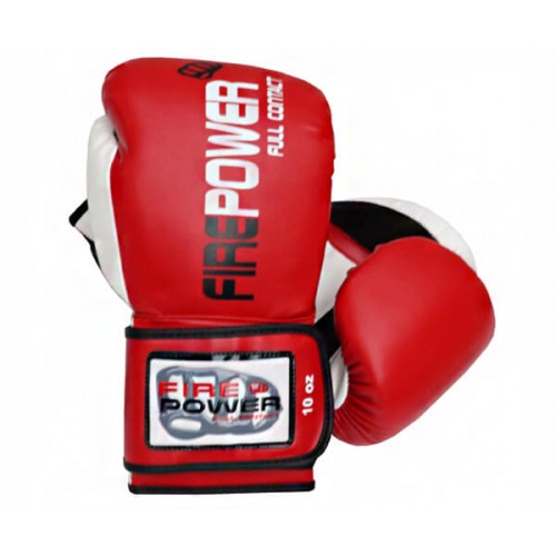 Боксерские перчатки FirePower FPBGA2 (12oz) Красные