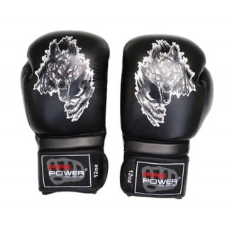 Боксерские перчатки FirePower FPBGA5 Wolf (12oz) Черные