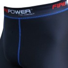 Шорты компрессионные FirePower FPCS1 (XXL) Черные с синим