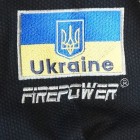 Кимоно детское для бразильского Джиу-Джитсу Firepower Ukraine Черное (M3)