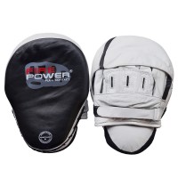 Лапы боксерские FirePower CG3 Белые с черным
