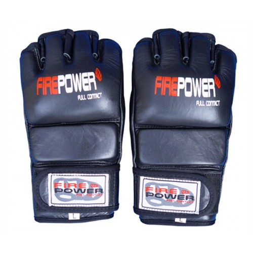 Перчатки MMA FirePower FPMG1 (L) Черные