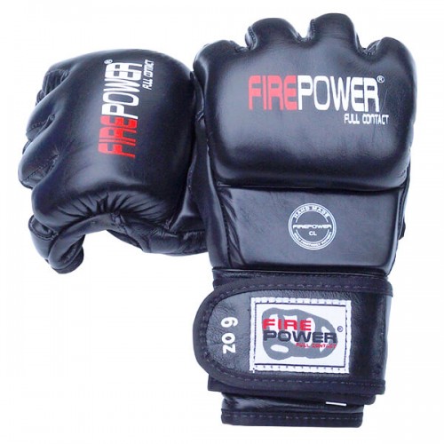 Перчатки MMA FirePower FPMG3 (L/XL) Черные