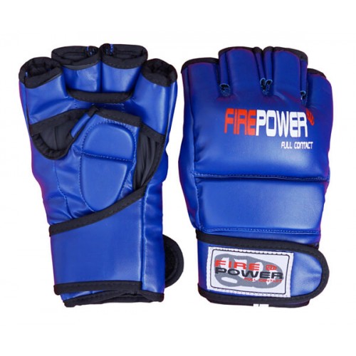 Перчатки MMA FirePower FPMGA1 (L) Синие