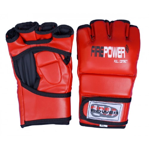 Перчатки MMA FirePower FPMGA1 (XL) Красные