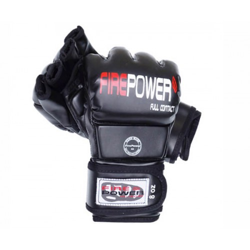 Перчатки MMA FirePower FPMGA2 (L/XL) Черные