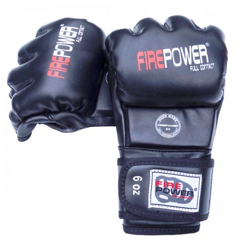 Перчатки MMA FirePower FPMGA3 (L/XL) Черные
