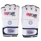 Перчатки MMA FirePower FPMGA1 (XL) Белые