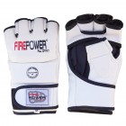 Перчатки MMA FirePower FPMGA1 (L) Белые