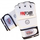 Перчатки MMA FirePower FPMGA1 (L) Белые