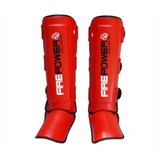 Защита голени и стопы (Щитки) FirePower FPSG5 (XL) Красная