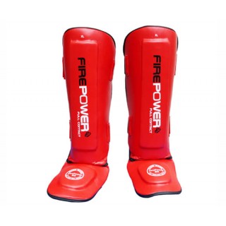 Защита голени и стопы (Щитки) FirePower FPSGА1 (S) Красная
