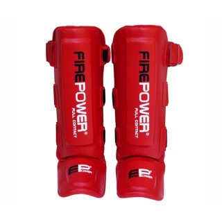Защита голени и стопы (Щитки) FirePower FPSGA5 (L) Красные