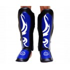 Защита голени и стопы (Щитки) FirePower FPSGA6 (XL) Черные с синим