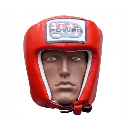 Боксерский шлем FirePower FPHG2 (M) Красный