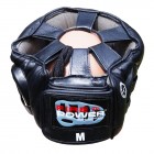 Боксерский шлем с бампером FirePower FPHG6 (L) Черный