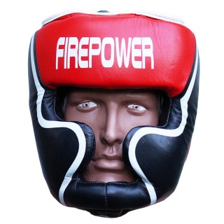 Боксерский шлем FirePower FPHG5 (XL) Красный