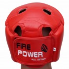 Боксерский шлем FirePower FPHGA2 (L) Красный