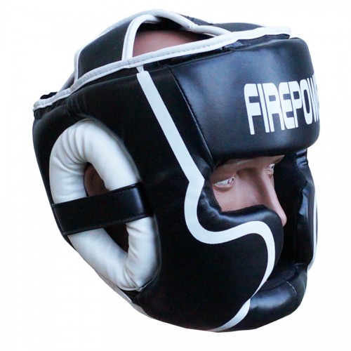 Боксерский шлем FirePower FPHGA5 (XL) Черный