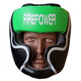 Боксерский шлем FirePower FPHGA5 (XL) Салатовый