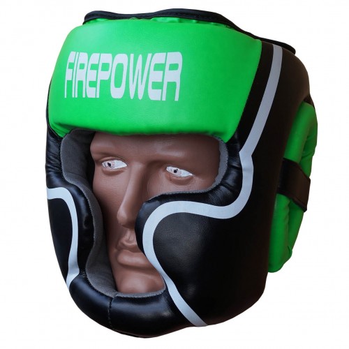 Боксерский шлем FirePower FPHGA5 (M) Салатовый