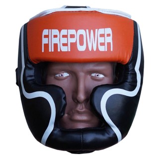 Боксерский шлем FirePower FPHGA5 (XL) Оранжевый