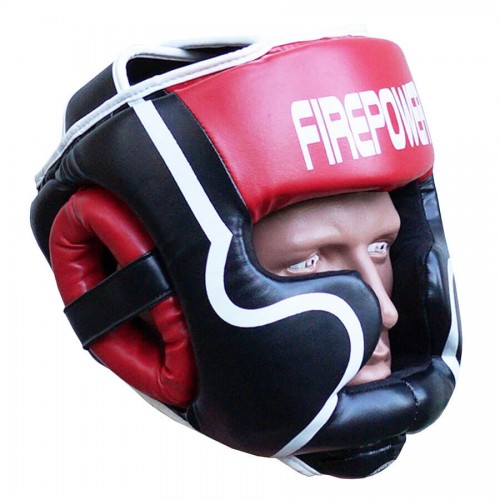Боксерский шлем FirePower FPHGA5 (XL) Красный