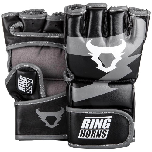 Перчатки MMA Ringhorns Charger (L/XL) Черные с белым