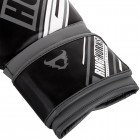 Боксерские перчатки Ringhorns Nitro Черные с белым (10 oz)